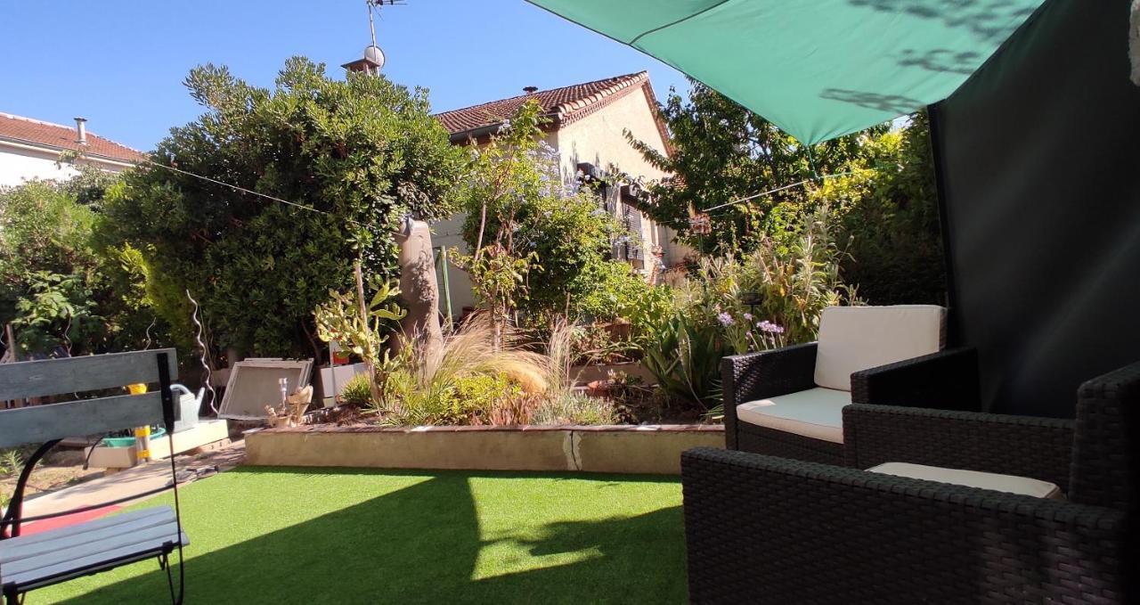 Bel Appartement Cosy Independant, Jolie Terrasse มงต์เปอลิเยร์ ภายนอก รูปภาพ
